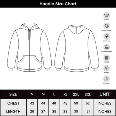 Hoodie size chart,Hoodie sizing guide,Hoodie size guide,
size chart for Hoodie,Size chart of measurement