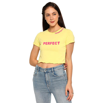Imperfectly Perfect Women's Crop Top