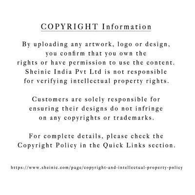 Sheinic copyright and design-use information graphic