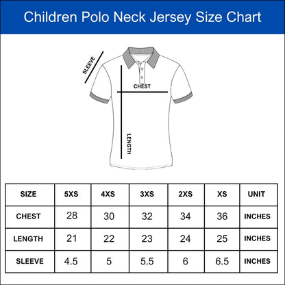 Custom Kids Polo Jersey – Vibrant Red & Black Active Tee with Name Print