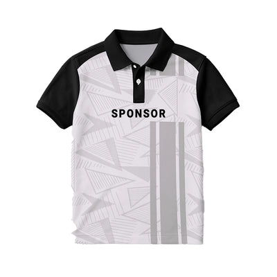 Custom Cricket Jersey for Children – Personalised Name & Number Performance Polo t shirt