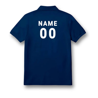 Customised Kids Sports Polo Jersey – Personalise Player Name Number - Sheinic