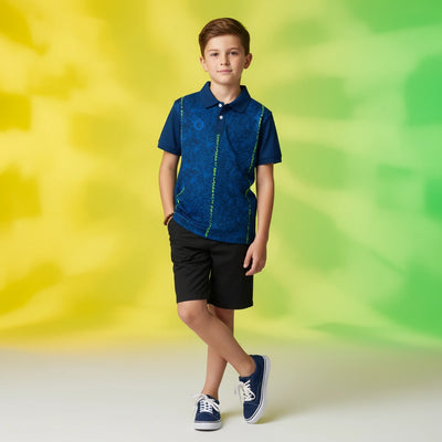 Customised Kids Sports Polo Jersey – Personalise Player Name Number - Sheinic
