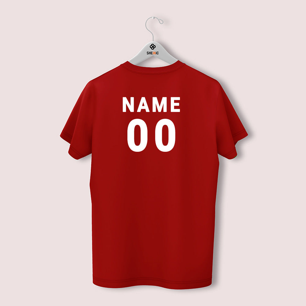 Custom Red Kids Football Jersey for Boys & Girls | Bold Youth Sportswear