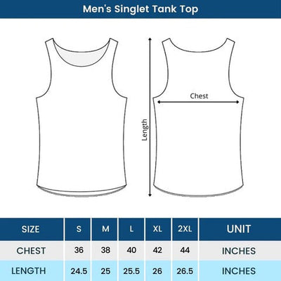 Tank top size chart,Men's tank top size chart,Workout tank top size chart,Size chart for gym tank tops,Athletic tank top size guide,Muscle tank top size chart,Fitness tank size chart,Running tank top sizing