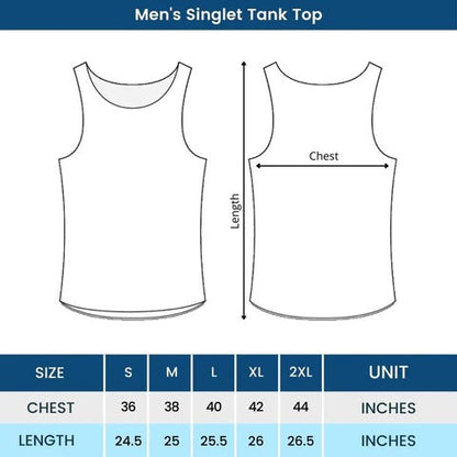 Tank top size chart,Men's tank top size chart,Workout tank top size chart,Size chart for gym tank tops,Athletic tank top size guide,Muscle tank top size chart,Fitness tank size chart,Running tank top sizing
