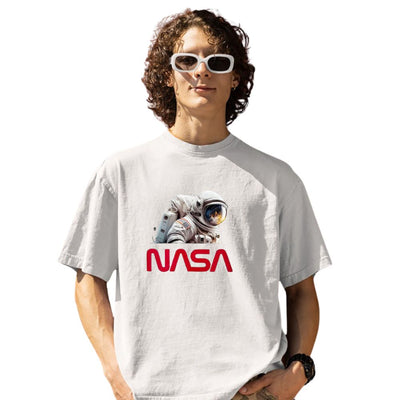 NASA Printed Cotton T-Shirt
