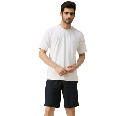 men navy blue shorts, navy sports shorts, gym shorts men navy blue, running shorts navy, men training shorts navy, navy blue activewear shorts, workout shorts men, breathable sports shorts, lightweight gym shorts men, lycra shorts men, athletic shorts navy