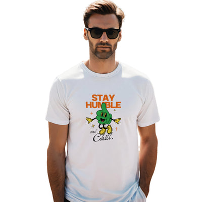 Stay Humble and Chill Graphic T-Shirt for Men