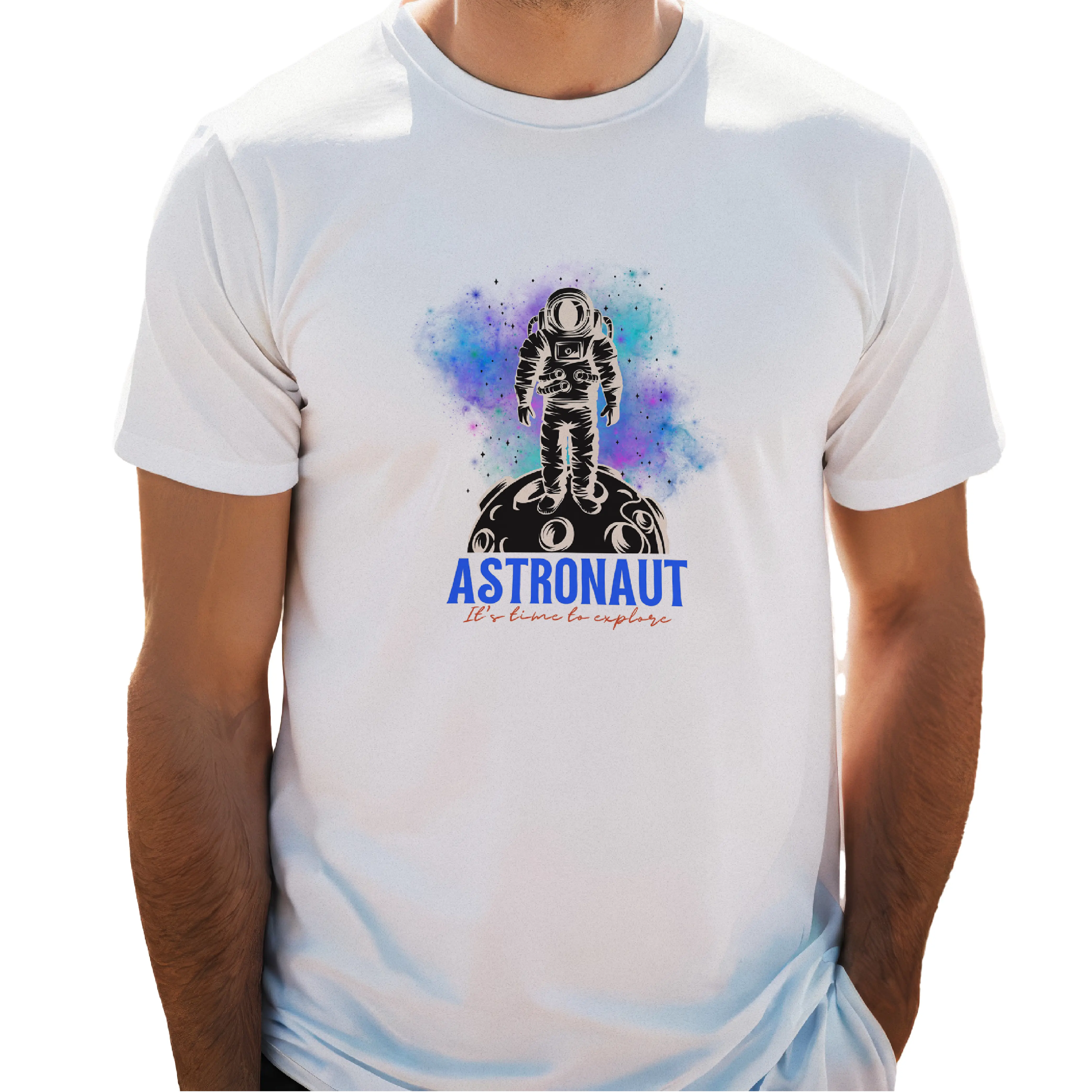 Astronaut T-Shirt  
Space Graphic Tee  
Galaxy Print T-Shirt  
Astronomy Gift for Men  
Cosmic Design Tee  
Men's Science T-Shirt  
Explore the Universe Shirt  
Astronaut on Moon T-Shirt  
Outer Space Theme Tee  
Space Lover Gift Shirt  
