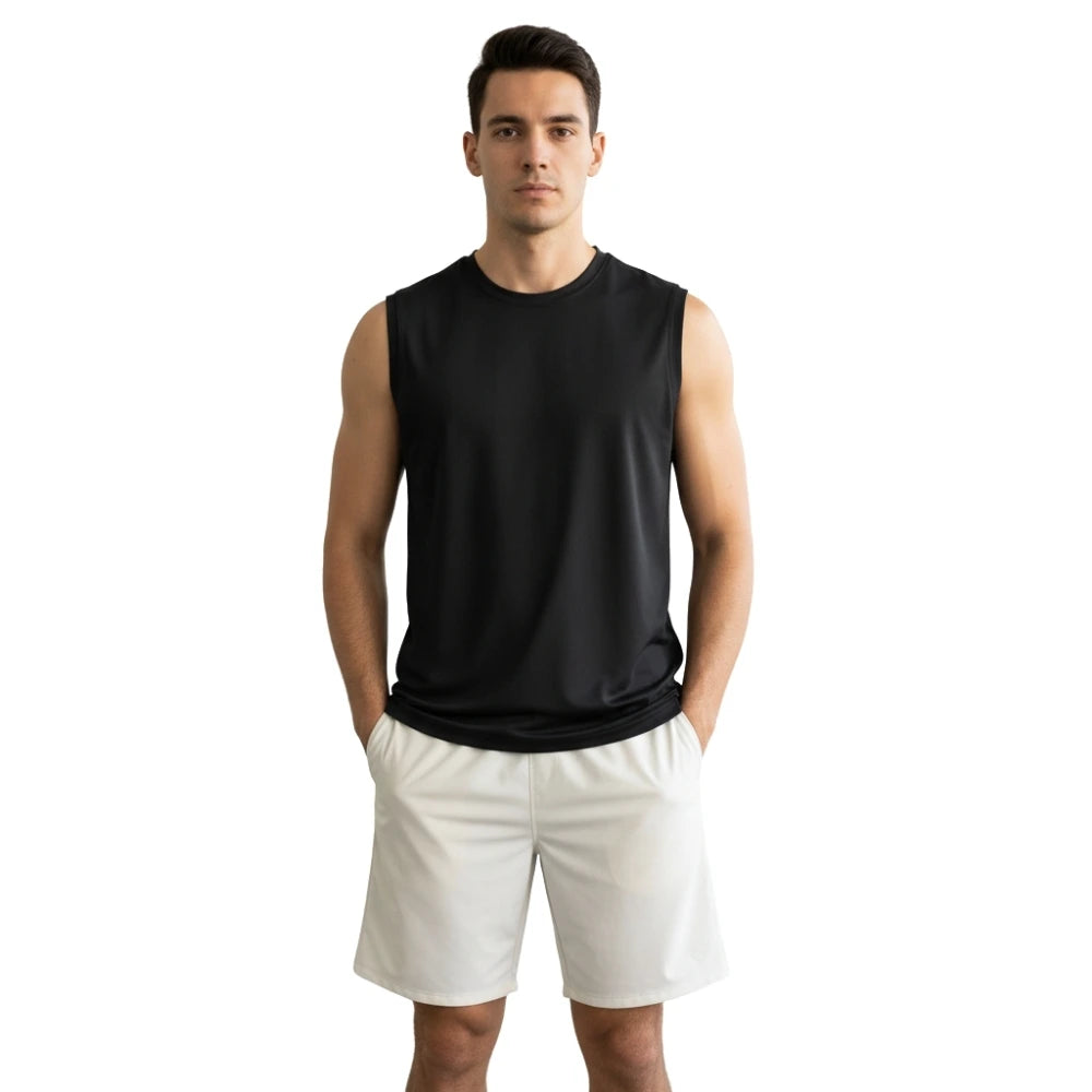 men running tank top, running singlet men, sleeveless gym vest, quick dry tank top men, black gym tank top, men sports singlet, training tank men, gym sando for men, dry fit sleeveless vest, men activewear tank, wrestling singlet men, powerlifting tank top, breathable tank top men, solid black tanktop, men fitness vest, gym sleeveless t shirt, running vest men, men training singlet, ultra light tank top men, sports sleeveless vest