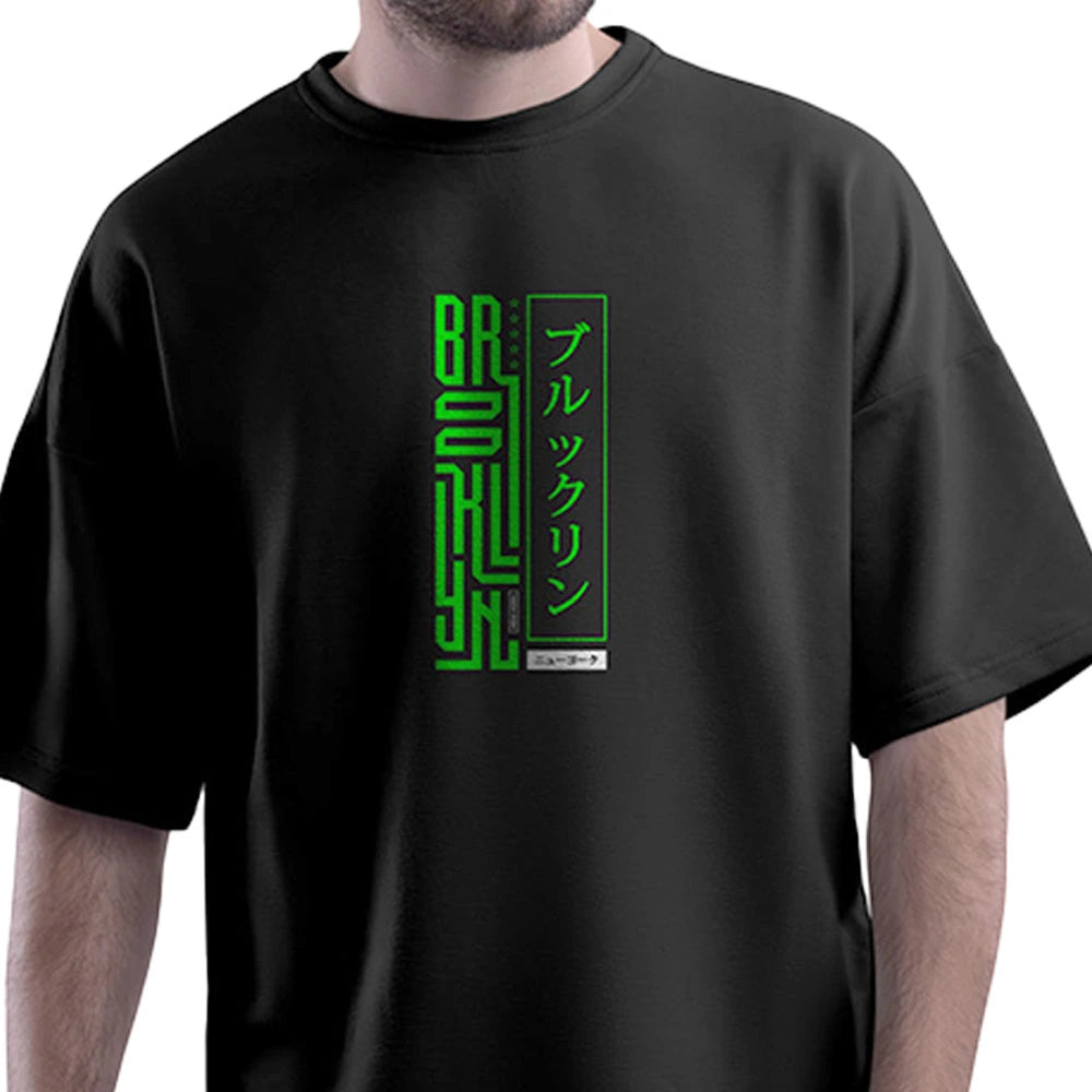 over size tee
printed t shirts for men
down shoulder tees
printed tees
streetwear t shirts
Graphics T-shirt 
