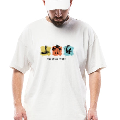 vacation vibes t shirt, oversized beach t shirt, summer graphic t shirt, cotton oversized t shirt, unisex printed t-shirt, beachwear t shirt, holiday vibes shirt, drop shoulder t shirt, travel quote tee, men's summer graphic tee, oversized tee for women, tropical graphic t shirt, vacation outfit t shirt, summer fashion t shirt, lightweight cotton t shirt
