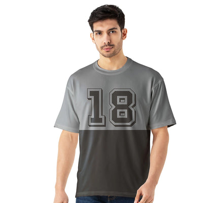 Oversized Dry fit 18 Number Jersey for Men's