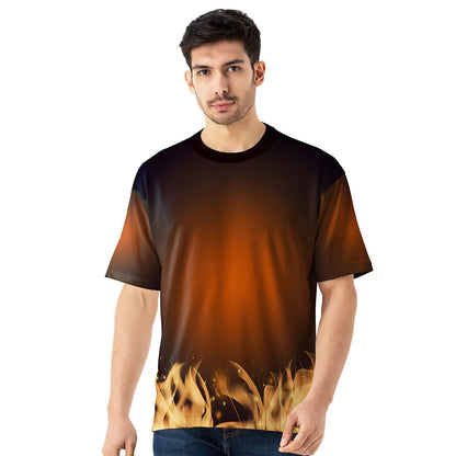oversized jersey, oversized jersey men, black fire jersey, flame print jersey, oversized flame t shirt, fire streetwear jersey, baggy flame jersey, men’s oversized jersey t shirt, black oversized jersey men, trendy oversized jersey, streetwear oversized flame tee
