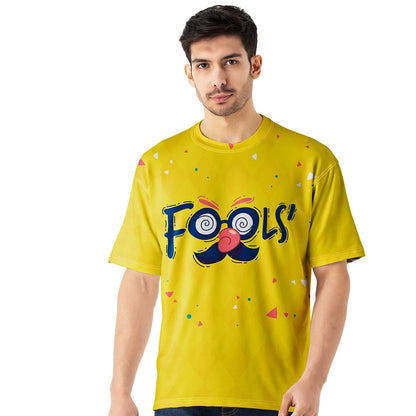 oversized jersey, oversized jersey men, yellow oversized jersey, fools graphic jersey, funky oversized t shirt, baggy fit jersey, oversized streetwear, men’s oversized jersey t shirt, oversized fashion jersey, trendy oversized jersey