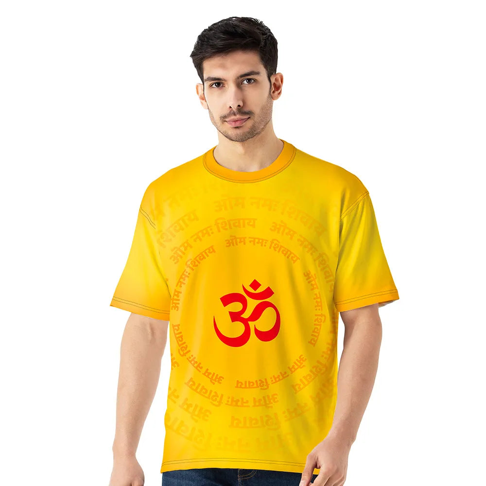 oversized jersey, white om jersey, om symbol oversized t shirt, spiritual streetwear, yoga meditation jersey, baggy om tee, men’s graphic oversized shirt, om print t shirt men, white oversized jersey online, buy om jersey india