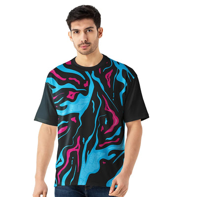 Vibrant Abstract Paint Jersey