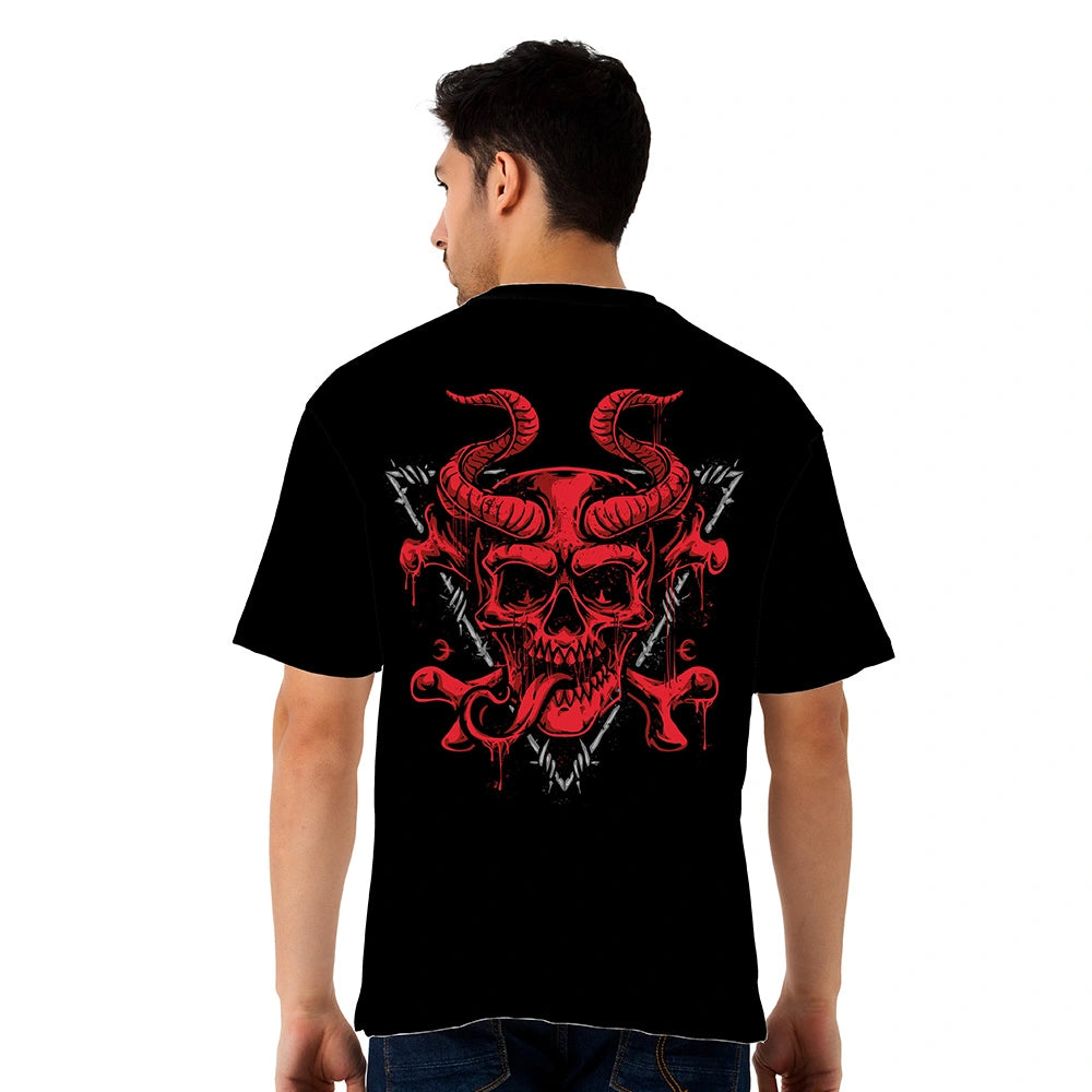 snake oversized jersey, snake oversized t shirt, retro oversized jersey, men streetwear graphic tee, skull back print shirt, oversized fashion wear, urban style jersey, bold graphic apparel