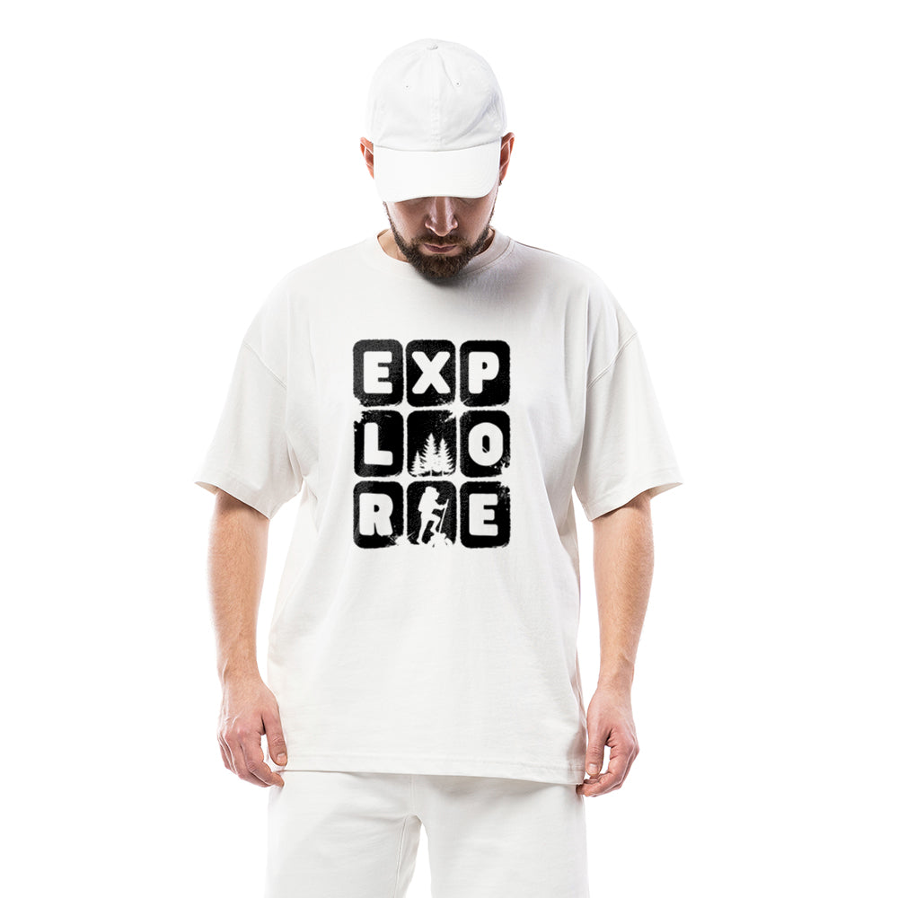 White Oversized t shirt for Men | Style T shirt for Men