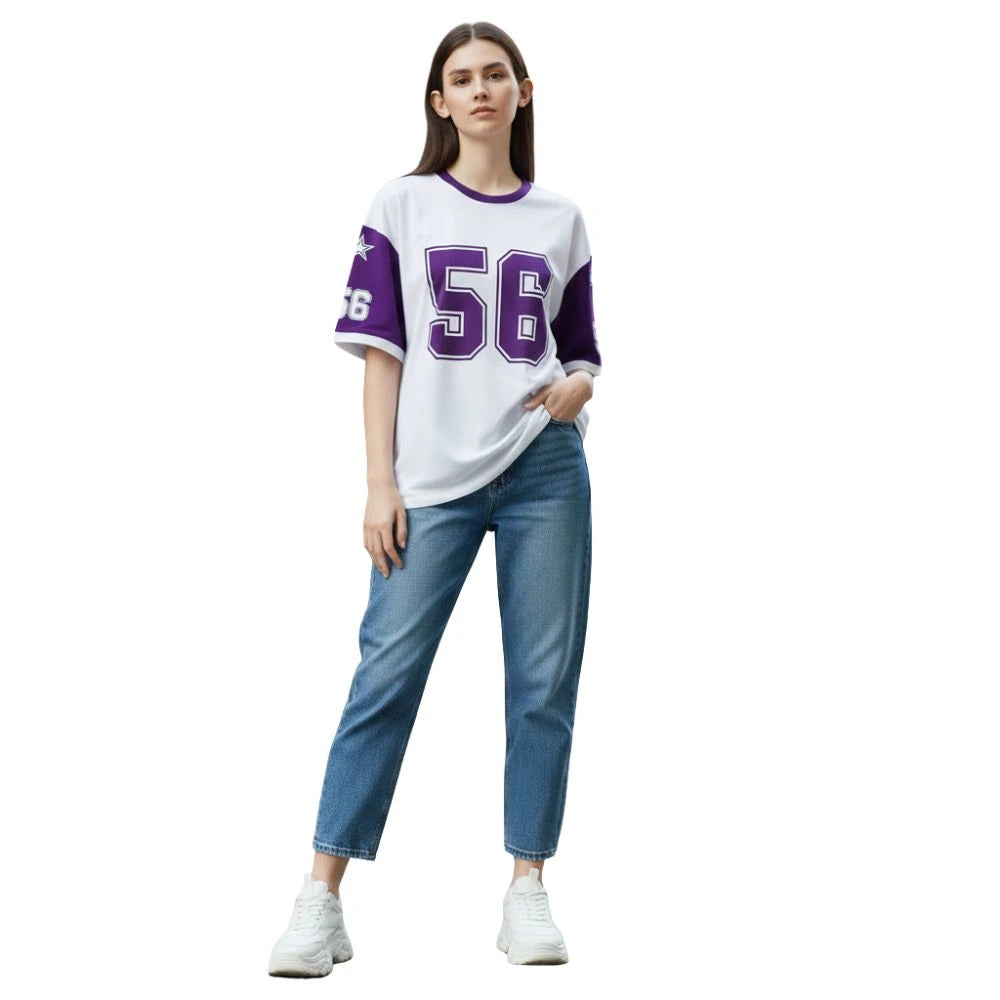     women oversized jersey,
    oversized jersey t shirt women,
    varsity jersey t shirt women,
    oversized sports t shirt women,
    number print jersey women,
    women streetwear jersey tee,
    relaxed fit jersey t shirt,
    oversized athletic t shirt women,
    buy oversized jersey t shirt women,
    varsity 56 jersey women