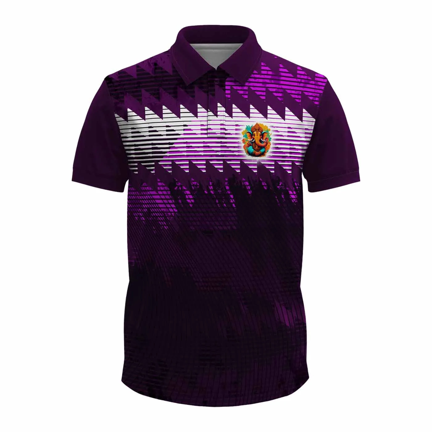 purple ganpati jersey, bappa t-shirt, ganpati t shirts, ganpati tee shirts, ganpati dress 2025, bappa jersey, ganpati festival wear, ganpati bhakti jersey