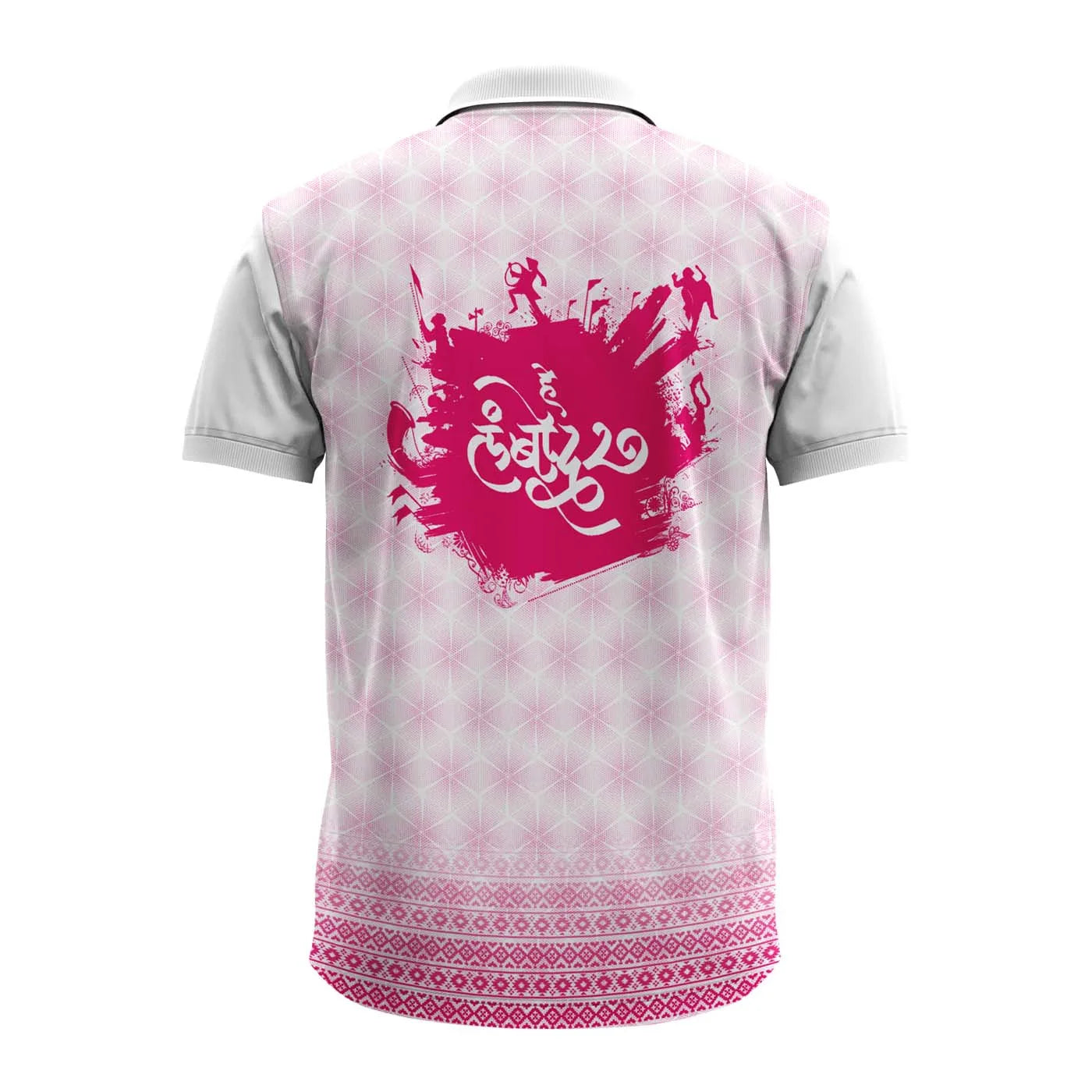 Ganpati Polo Jersey for Men – Spiritual Ganesh Chaturthi T-Shirt