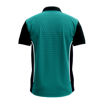 Premium Honeycomb Design Polo Jersey | Custom Team Wear