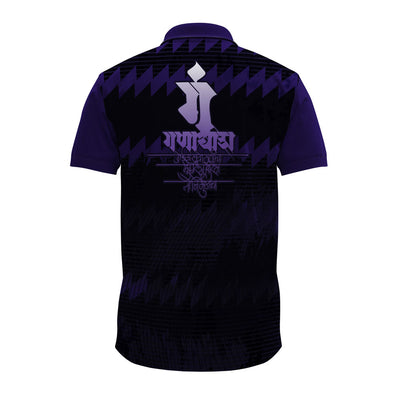 purple ganpati jersey, bappa t-shirt, ganpati t shirts, ganpati tee shirts, ganpati dress 2025, bappa jersey, ganpati festival wear, ganpati bhakti jersey