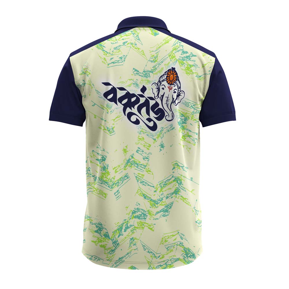 Ganpati Polo Jersey, Ganesh Chaturthi Jersey, Ganpati Festival Polo T-Shirt, Ganpati Sports Jersey, Ganpati Bappa Jersey, Ganpati Collection, Polo Sportswear