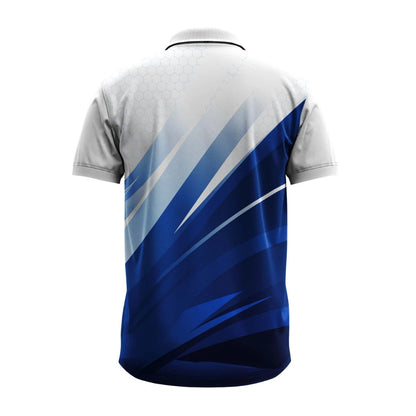 cricket jersey for men, cricket polo collar jersey, sublimation cricket uniform, custom cricket jersey name logo, men sports team jersey, blue cricket jersey design, professional cricket apparel, cricket training wear, cricket match jersey, sports t shirt for cricket, cricket uniform for teams, cricket jersey design online, premium sports jersey men, cricket team clothing, customized cricket sportswear