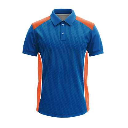 Premium Custom Sports Polo Jersey with Side Mesh Panels & Logo