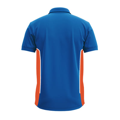 Premium Custom Sports Polo Jersey with Side Mesh Panels & Logo