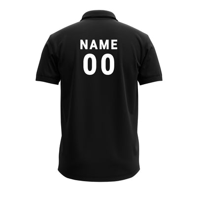 Custom Geometric Performance Polo Jersey for Men – Premium Fit & Breathable Fabric