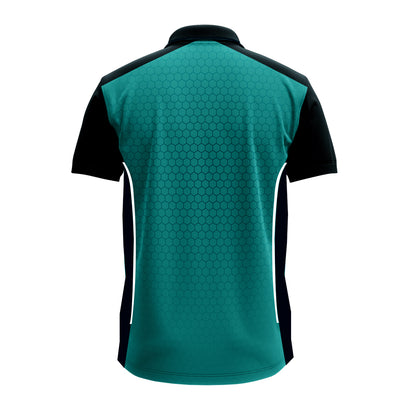 Premium Honeycomb Design Polo Jersey | Custom Team Wear