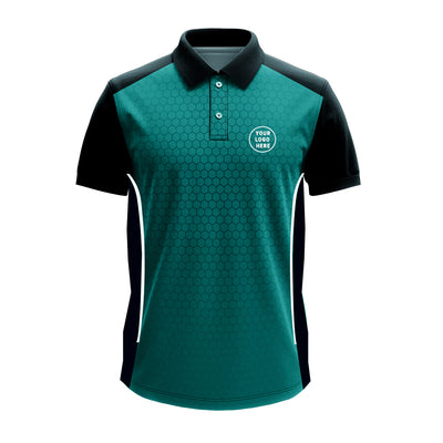 Premium Honeycomb Design Polo Jersey