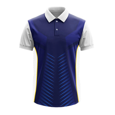 Men's Premium Polo Jersey with Custom Logo & Side Panels - product image 1