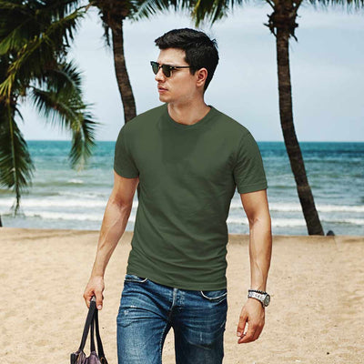 Men's Cotton Crew Neck T-Shirt