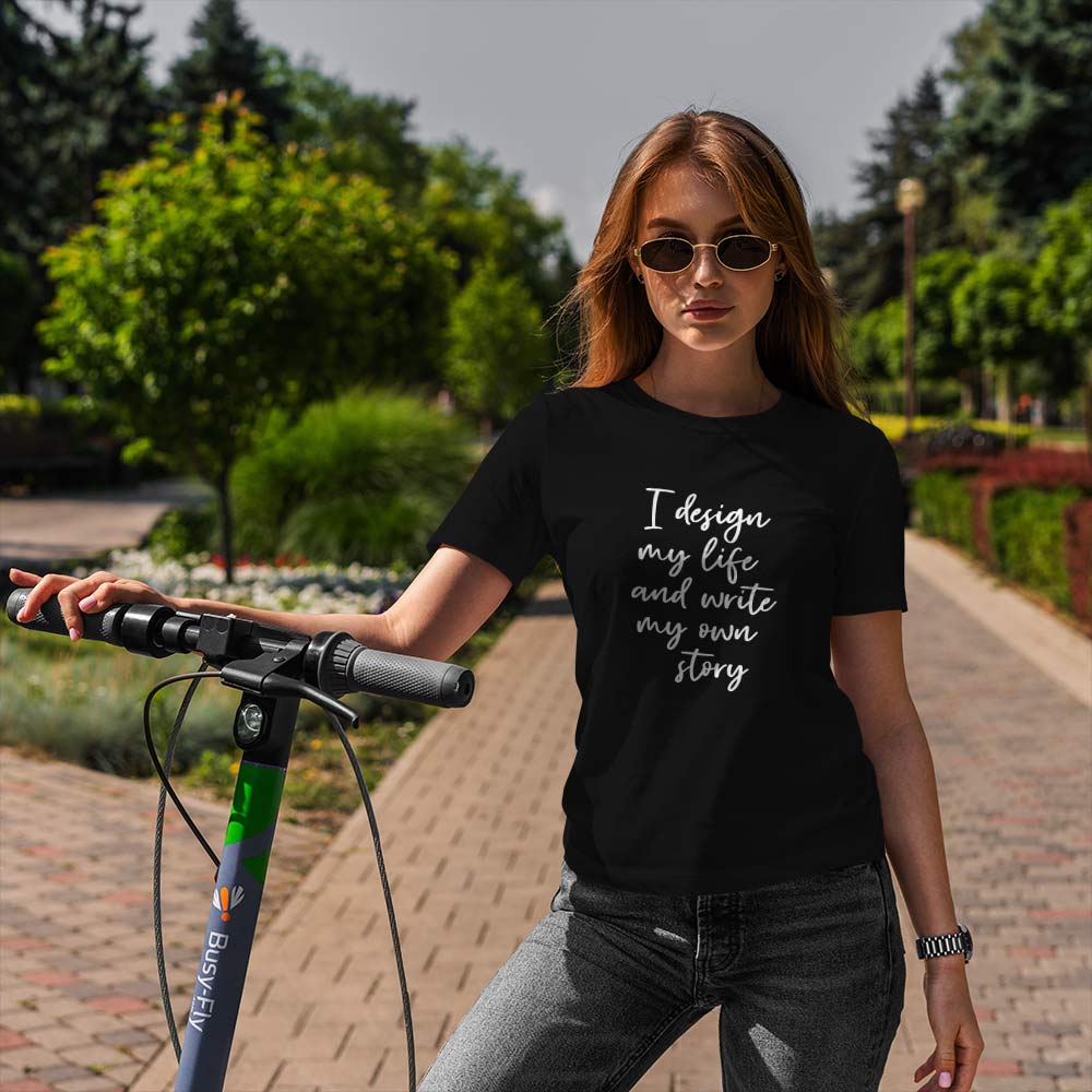 T-shirt for women, Tshirt women black, graphic tees, woman girl tee, half sleeves t shirt, womens day quotes