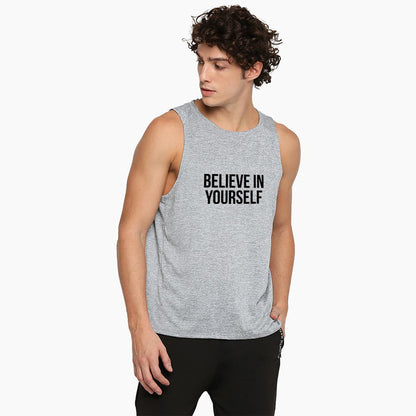 Men's Dry Fit Sports Tank Top- Inspirational Workout Top for Fitness