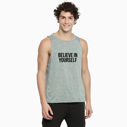 Men's Dry Fit Sports Tank Top- Inspirational Workout Top for Fitness