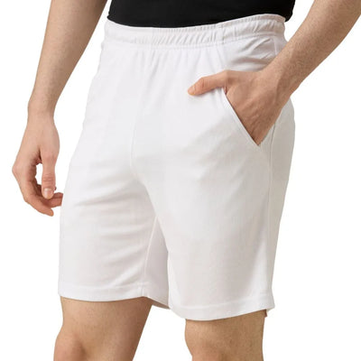 Men's White Rice Net Shorts