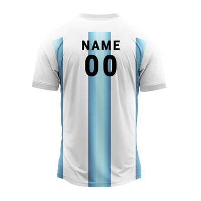 Customised Men's Round Neck Football Jersey | Custom Player Name & Number