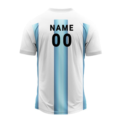 Customised Men's Round Neck Football Jersey | Custom Player Name & Number