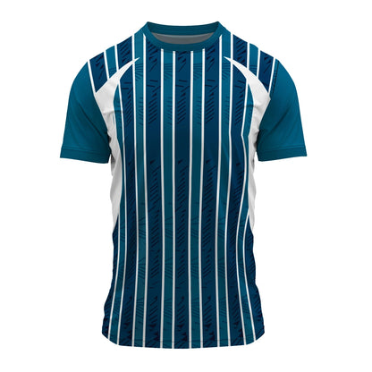 Round Neck Football Match Jersey | Custom Printed Sportswear Tee