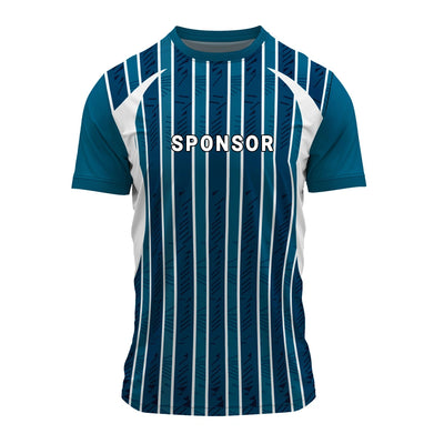 Round Neck Football Match Jersey | Custom Printed Sportswear Tee