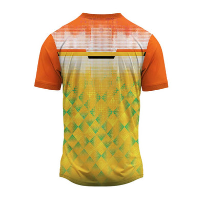 Ganpati jersey, Ganpati Bappa t-shirt, Ganesh festival jersey, Ganesh Chaturthi dress, yellow Ganpati t-shirt, orange Ganesh jersey, dry fit Ganpati jersey, Ganpati visarjan wear, bhajan mandal t-shirt, Ganpati utsav clothes, men’s Ganpati dress, mandal uniform, festival jersey for Ganesh, Ganpati 2026 outfit, Ganesh mandal t-shirt
