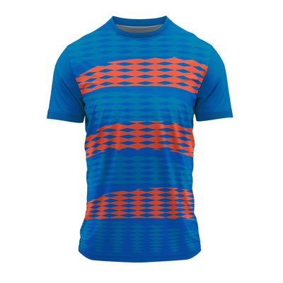 Round Neck Cricket Match Jersey with Custom Print