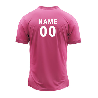 Customised Men’s Round Neck Sports Jersey with Name & Number – Premium Fit Activewear