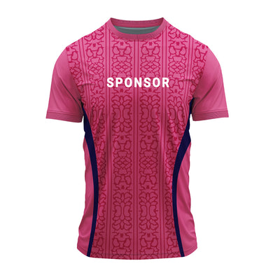 Customised Men’s Round Neck Sports Jersey with Name & Number – Premium Fit Activewear